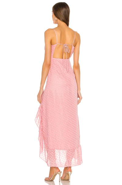 Shop Privacy Please Gillian Maxi Dress In Peony Pink