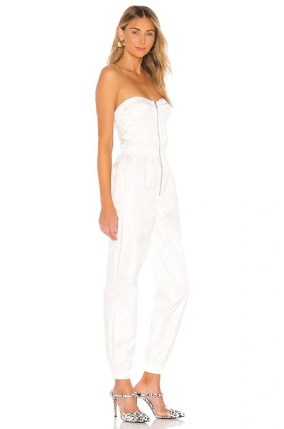 Shop Superdown Isolde Corset Jumpsuit In White