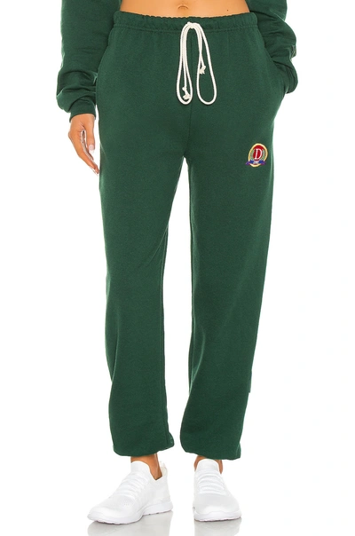 Shop Danzy Classic Collection Sweatpant In Hunter Green