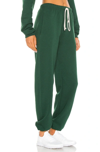 Shop Danzy Classic Collection Sweatpant In Hunter Green