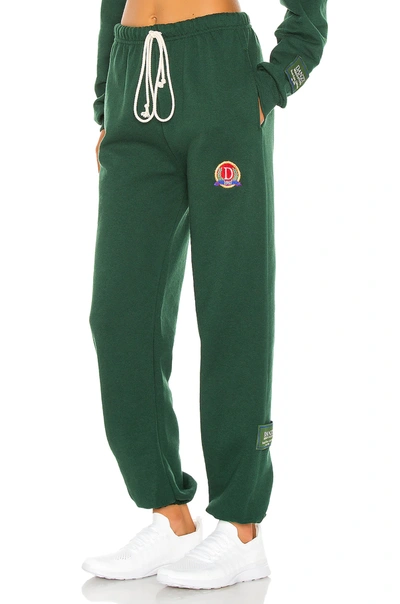 Shop Danzy Classic Collection Sweatpant In Hunter Green