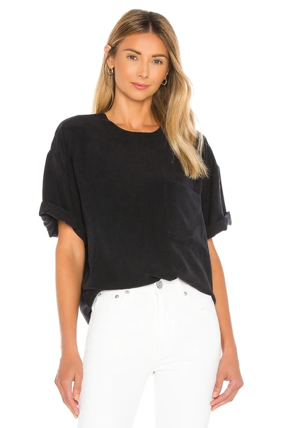 Shop Anine Bing Teagan Top In Black