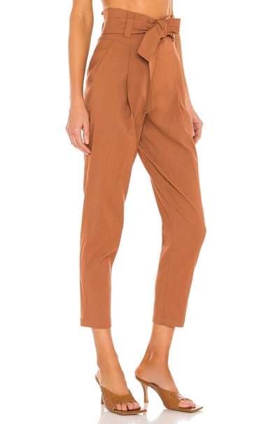 Shop A.l.c Davis Pant In Deep Amber