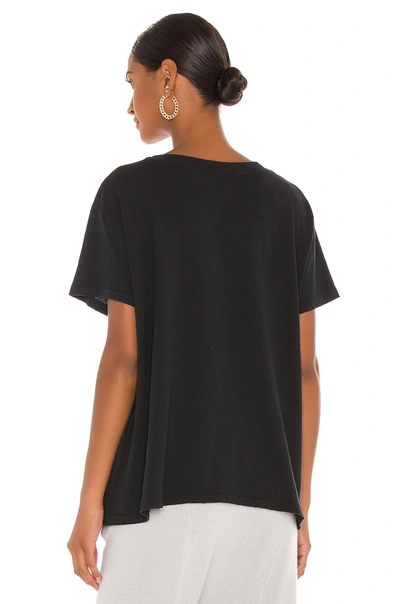 Shop Nili Lotan Brady Tee In Washed Black