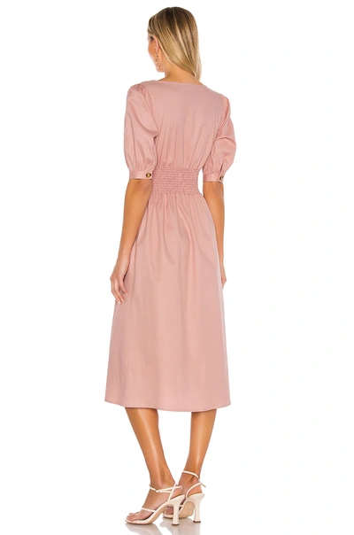 Shop The Jetset Diaries Tessa Midi Dress In Blush