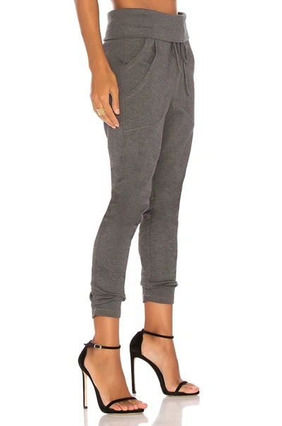 Shop Bobi Luxe Lounge Jogger In Charcoal