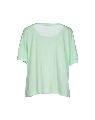 Shop Alexander Wang T T-shirt In Light Green