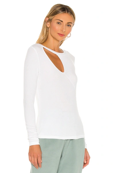 Shop N:philanthropy Fonda Long Sleeve Top In White