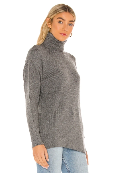 Shop Ow Intimates Anna Knit Sweater In Grey Melange