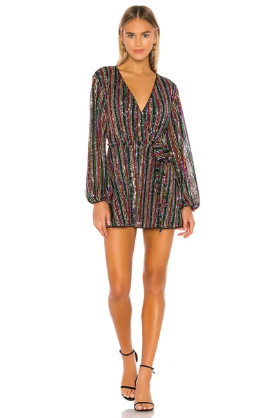 Shop Lovers & Friends Laurie Sequin Dress In Rainbow