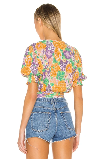 Shop Faithfull The Brand La Colle Top In Ade Floral