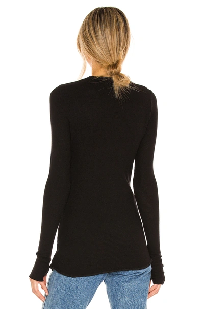 Lauren Moshi Mckinley All Over Lips Top In Black