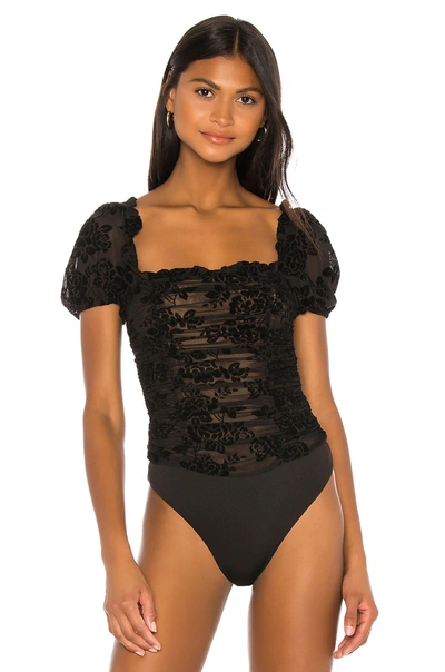 Shop Majorelle Julius Bodysuit In Black