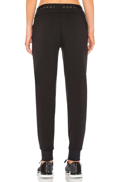 Shop Koral Station Sweatpant In Black