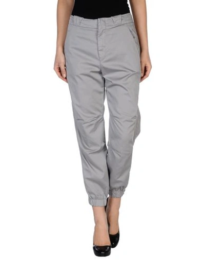 Dondup Casual Trouser In Light Grey