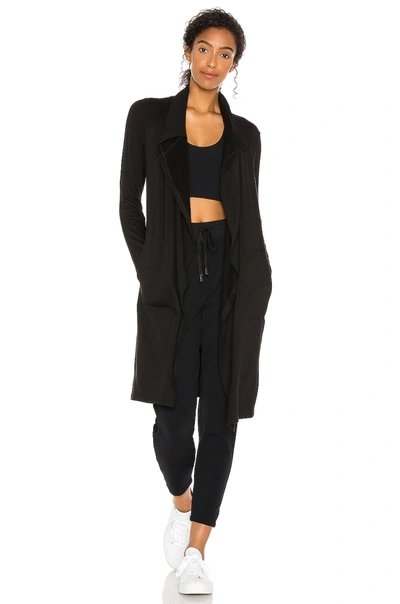 Shop Splits59 Naomi Fleece Jacket In Black