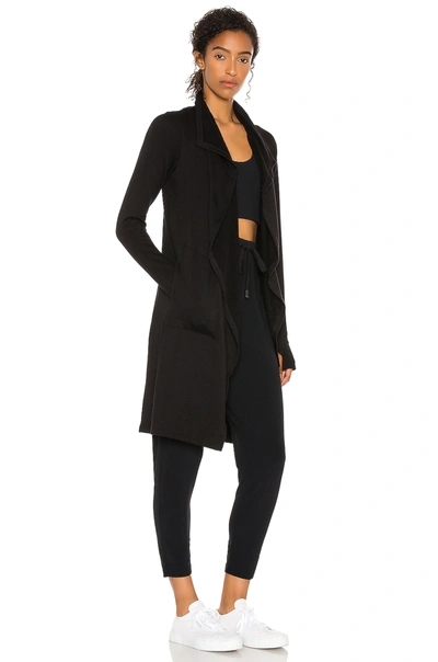 Shop Splits59 Naomi Fleece Jacket In Black