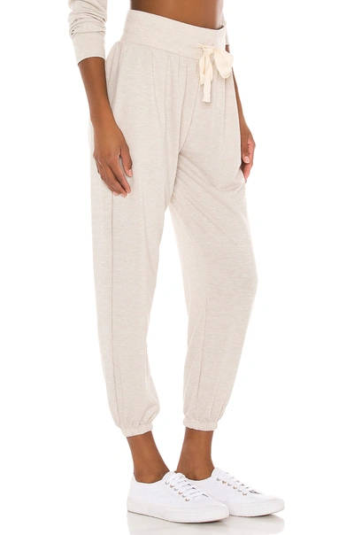 Shop Onzie X Revolve Divine Pant In Heather Oatmeal