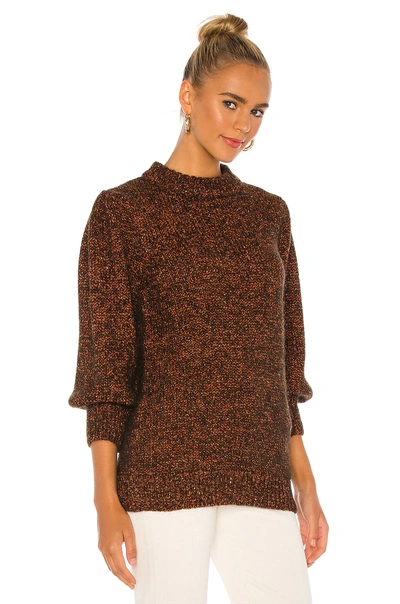 Shop Anine Bing Rosalind Sweater In Brown