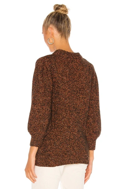 Shop Anine Bing Rosalind Sweater In Brown