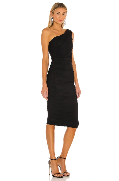 Shop Nookie X Revolve Inspire One Shoulder Midi Dress In Black