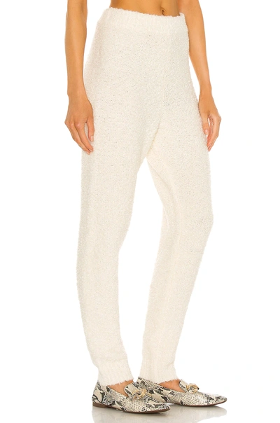 Shop L'academie Boucle Jogger In Winter White