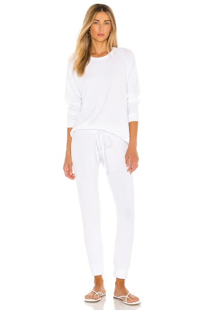 Shop Michael Lauren Bear Sweatpant In White