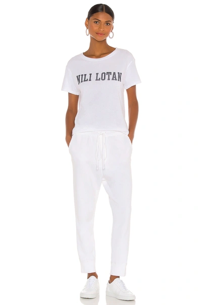 NOLAN 长裤 – 复古白色