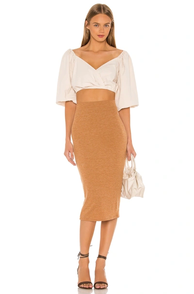 Shop Lovers & Friends Cameron Skirt In Camel