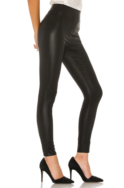 Shop L Agence Rochelle Pull On Pant In Black Coated