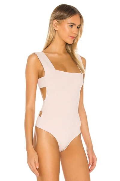 Shop Free People Oh Shes Strappy Bodysuit In Rose