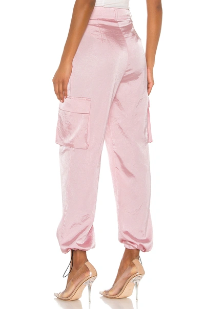 Superdown Seleste Drawstring Jogger Pant In Pink