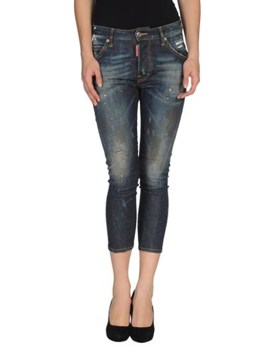 Dsquared2 Denim Pants In Blue