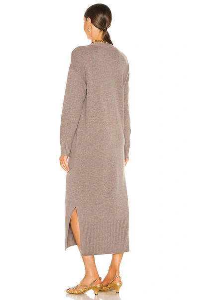 WEEKEND STORIES OVERSIZED CARDIGAN SWEATER DRESS WEER-WD3