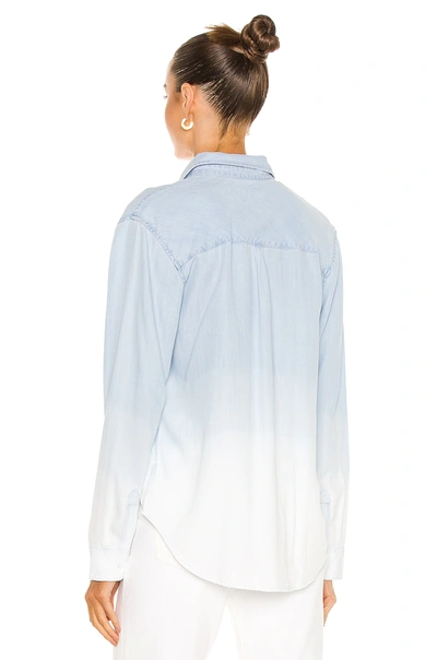 Shop Rails Carter Top In Light Vintage Dip Dye