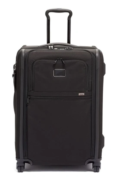 Shop Tumi Alpha 3 Short Trip Wheeled 26-inch Packing Case In Black