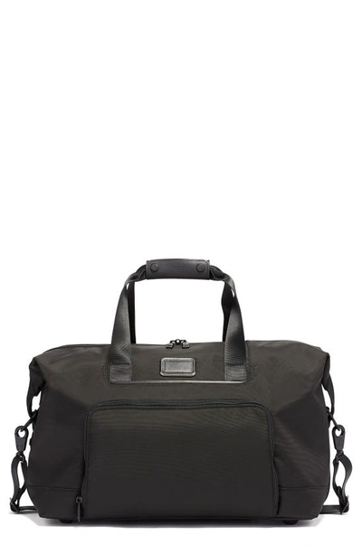 Shop Tumi Alpha 3 Double Expansion Satchel In Black