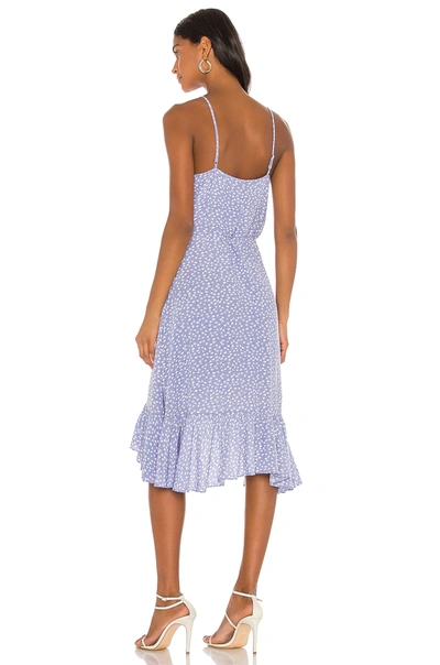 Shop Rails Frida Midi Dress In Sky Blue Daisies