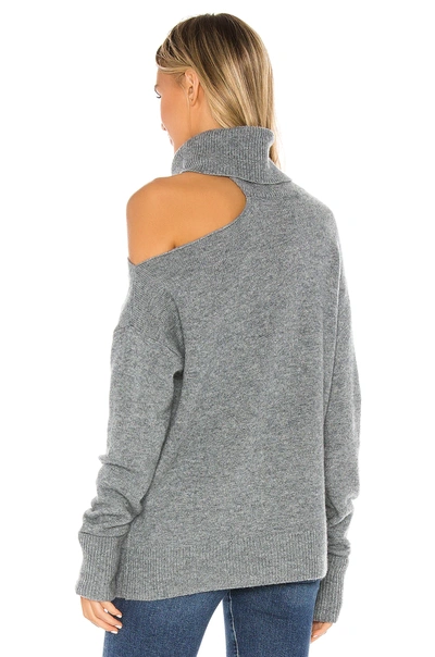 Shop Paige Raundi Sweater In Light Heather Grey