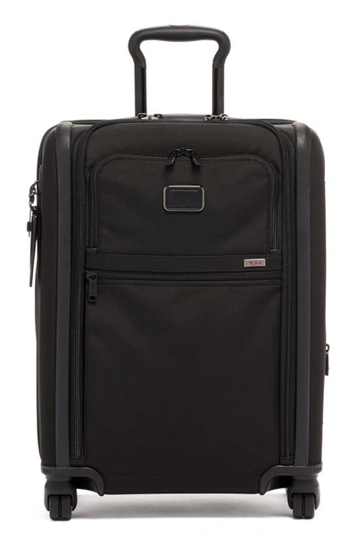 Shop Tumi Alpha 3 Collection 22-inch Wheeled Dual Access Continental Carry-on In Black