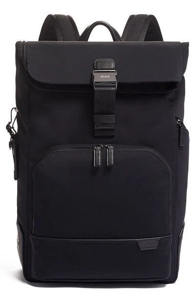 Shop Tumi Osborn Roll Top Backpack In Black