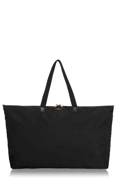 Shop Tumi Voyageur Just In Case Packable Nylon Tote In Black