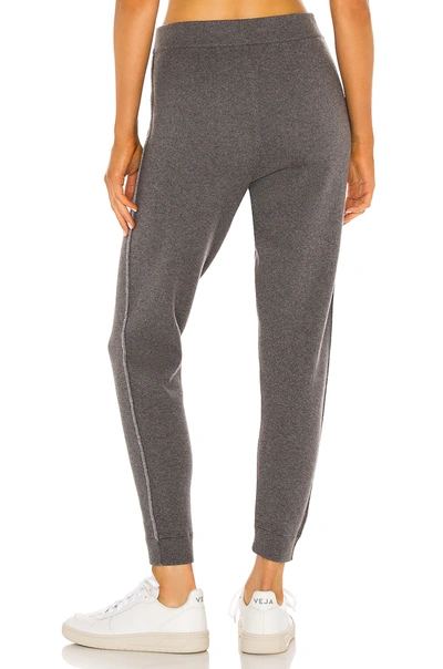 Shop Atm Anthony Thomas Melillo Cotton Cashmere Sweater Pant In Charcoal