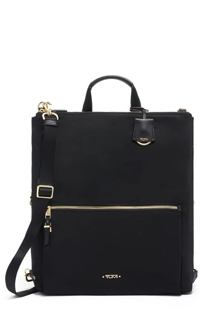 Shop Tumi Jane Convertible Nylon Backpack In Black