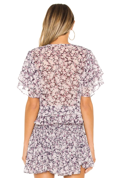 Misa X Revolve Raziela Top In Ditsy Pastel