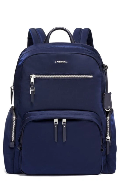 Shop Tumi Voyager Carson Nylon Backpack In Indigo