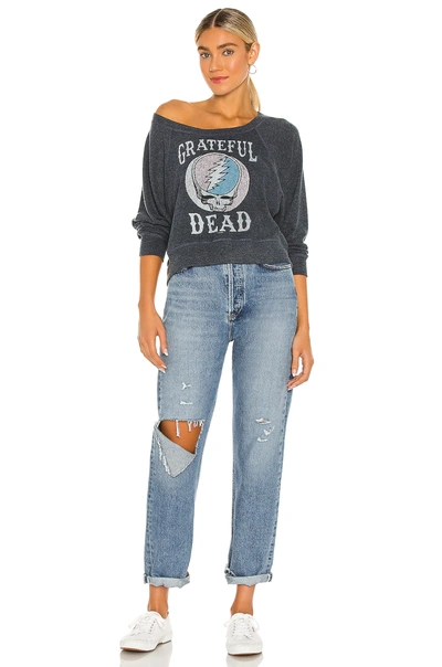 Shop Chaser Grateful Dead Bliss Knit Pullover In Avalon