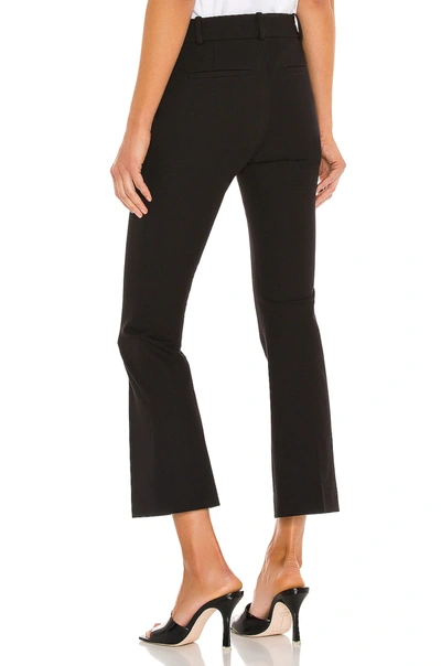 Shop Frame Le Crop Mini Boot Trouser In Noir