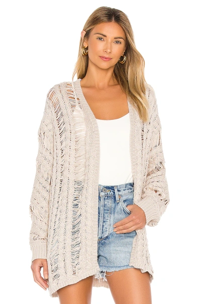 Shop John & Jenn By Line Fernanda Cardigan In Natural