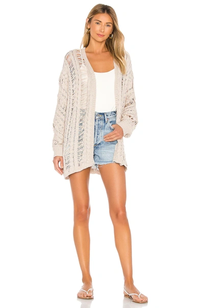 Shop John & Jenn By Line Fernanda Cardigan In Natural